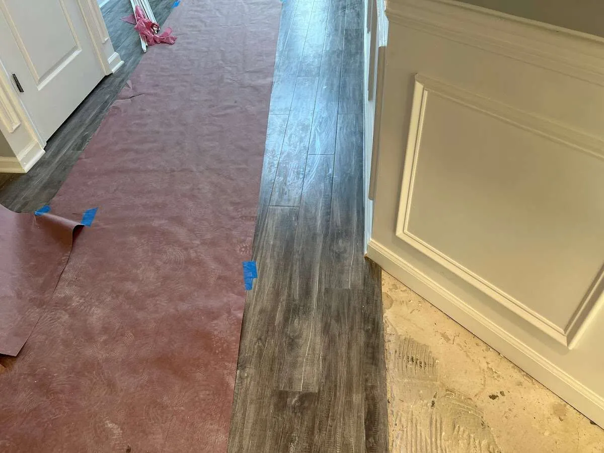 Completed marble shower restoration in Williston